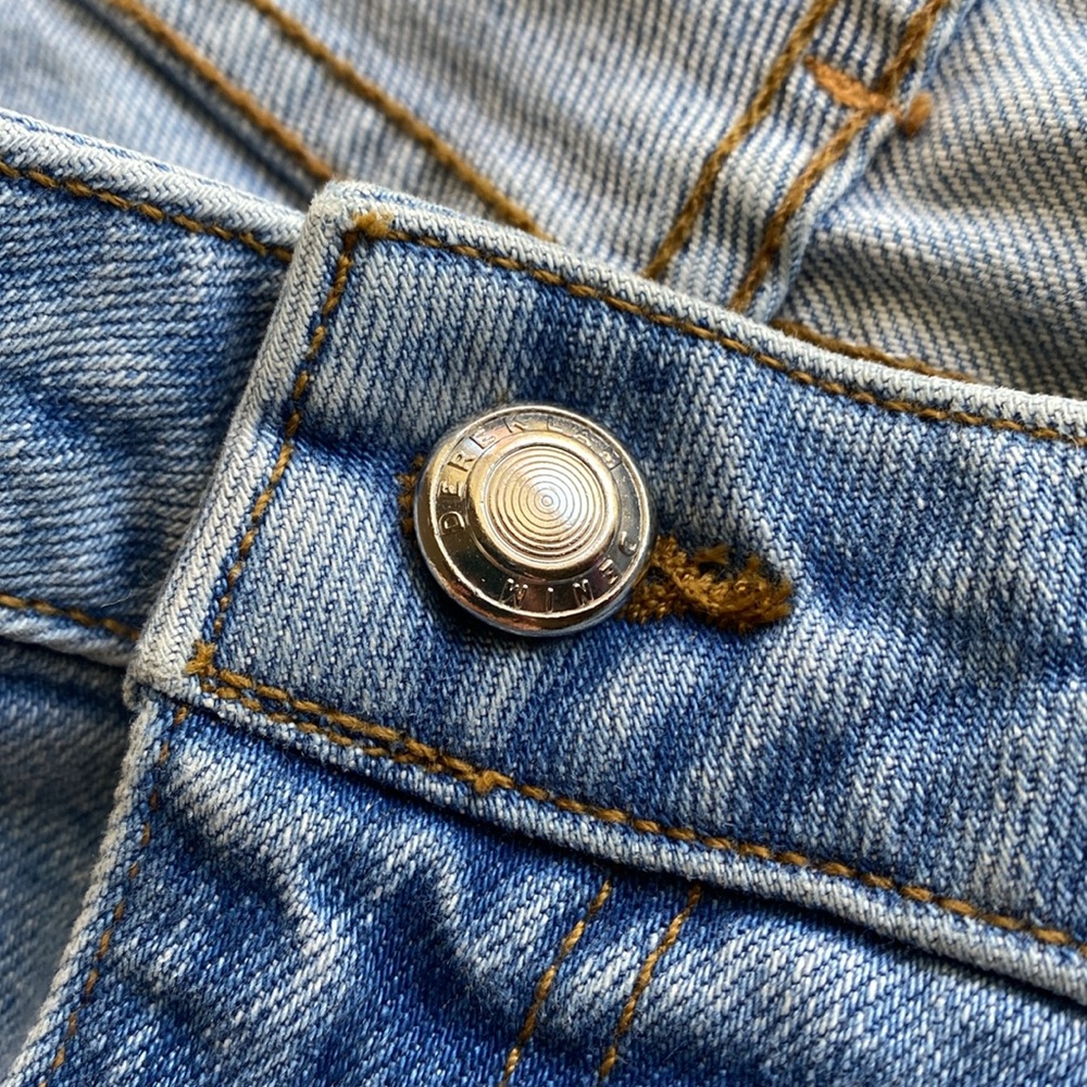 DEREK LAM DENIM Mila Mid Rise Girlfriend Jeans Bleach Dip Casual - Picture 9 of 10